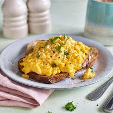 Free Range Eggs on Toast (v)